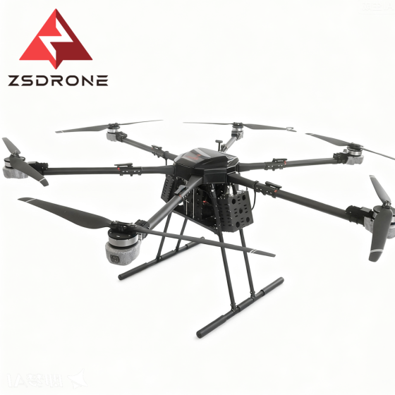 EM135 Heavy-Lift Hexacopter UAV – 50kg Payload Firefighting & Cargo Drone